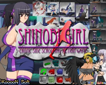 SHINOBI GIRL -EROTIC SIDE SCROLLING ACTION GAME-