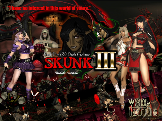Real-time 3D total violation fantasy \”SKUNK III\” Godkiller