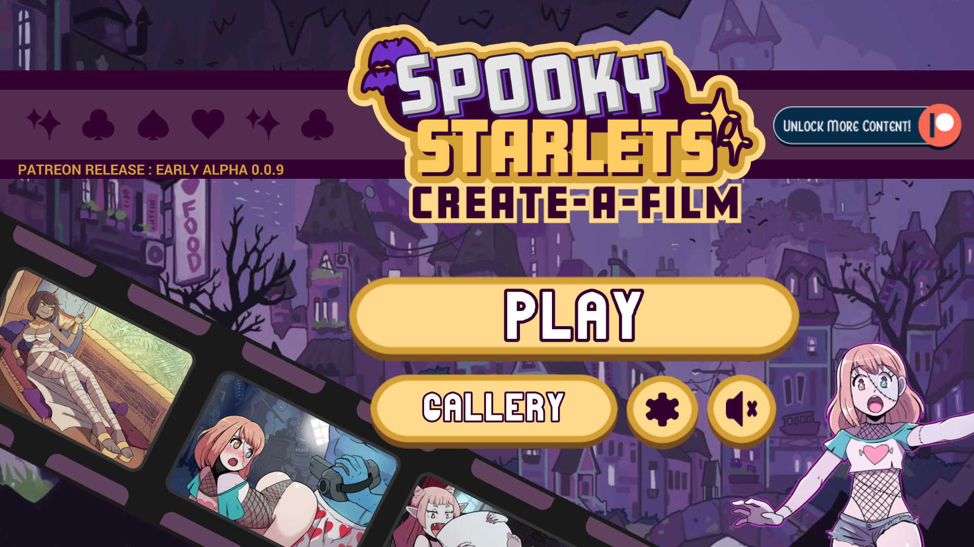 Spooky Starlets: Movie Maker (v0.4e)