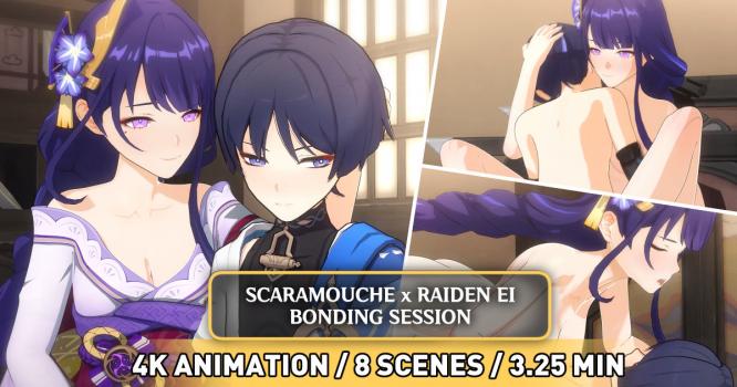Raiden Ei x Scaramouche ANIMATION