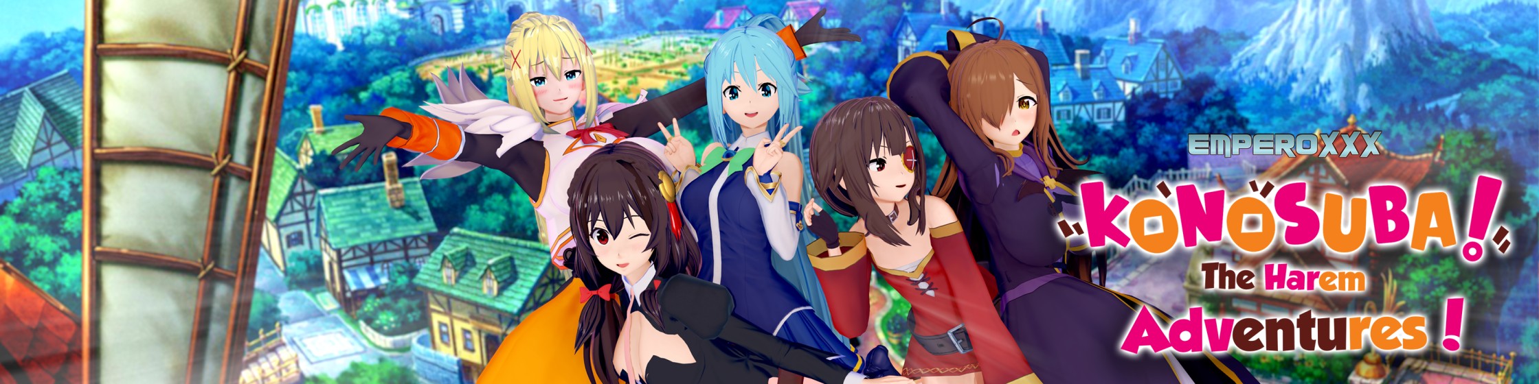 KonoSuba – The Harem Adventures (v2.7a)