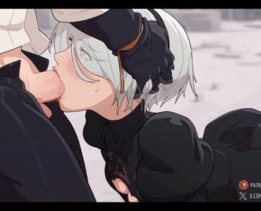 2B’S SEX LESSON Nami X Luffy