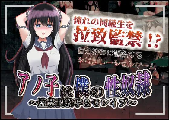[RJ01134914] アノ子は僕の性奴隷 〜監禁調教孕ませレイプ〜