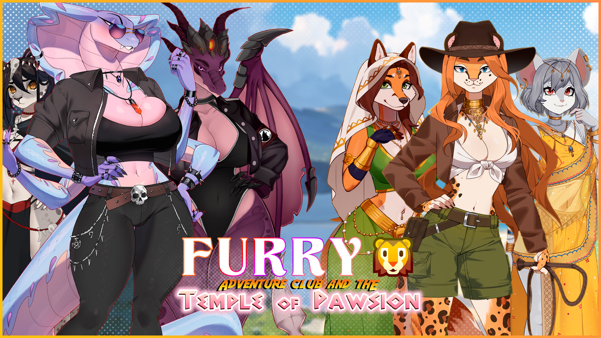 Furry Adventure Club and the Temple of Pawsion