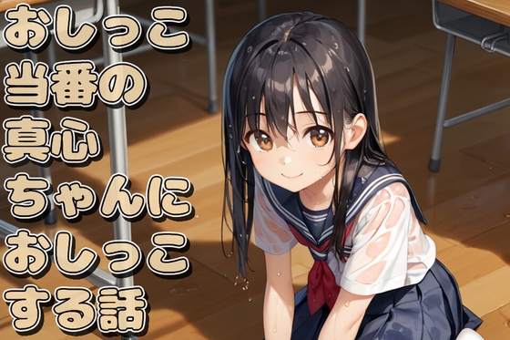 [RJ01475153] おしっこ当番の真心ちゃんにおしっこする話
