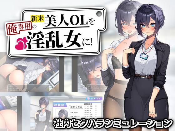 新米美人OLを俺専用の淫乱女に！ [RJ01584326]